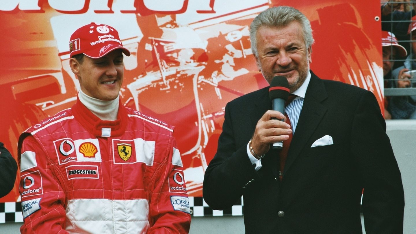 Michael Schumacher und Willi Weber Michael Schumacher und Willi Weber