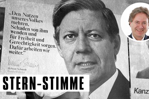 Wahlplakat von Helmut Schmidt 1976