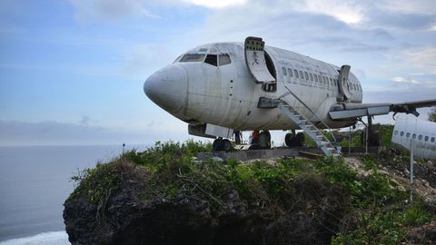 Boeing 737 auf Bali