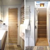 Einblicke ins Badezimmer.