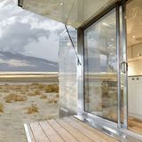 Keine ausziehbaren Erker, aber dafür eine Klapp-Terrasse.