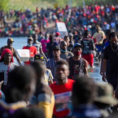 Migranten aus Haiti