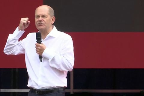 Video: Scholz macht Mindestlohnerhöhung und Rentengarantie zur Koalitionsbedingung