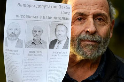 Duma-Wahl in Russland: Boris Wishnewskij, Abgeordneter der liberalen "Jabloko"-Partei