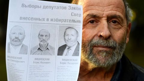 Duma-Wahl in Russland: Boris Wishnewskij, Abgeordneter der liberalen "Jabloko"-Partei
