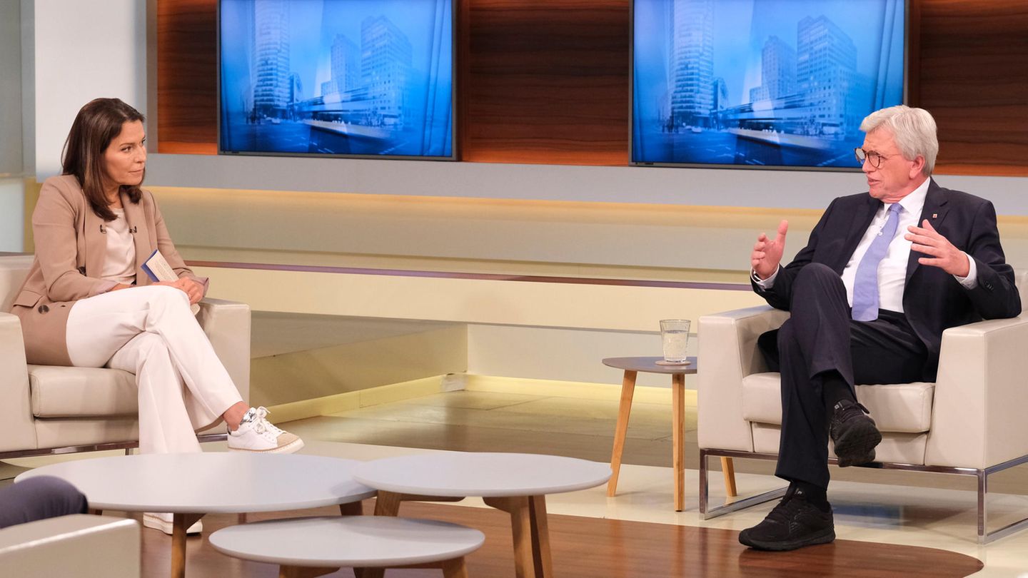 Moderatorin Anne Will hatte CDU-Mann Volker Bouffier nicht unter Kontrolle