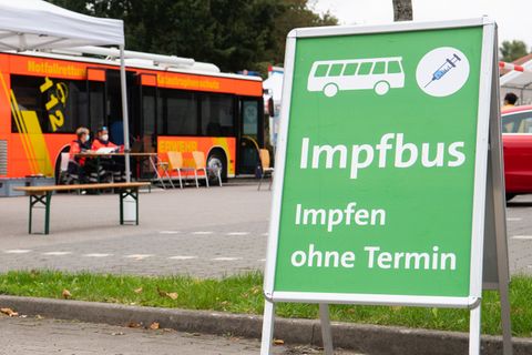 Mobiler Impfbus