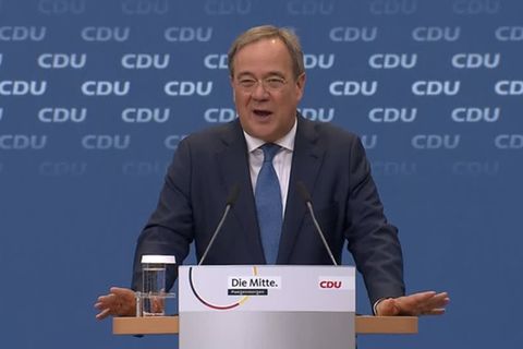Video: Laschet: Scholz soll auch Duldung durch Linke ausschließen