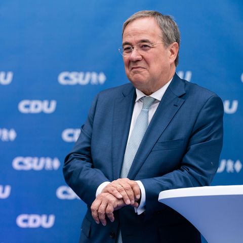 Armin Laschet (CDU), Kanzlerkandidat der Union und Ministerpräsident von Nordrhein-Westfalen