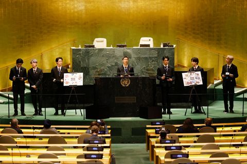 K-Pop-Band "BTS" bei UN-Generalversammlung
