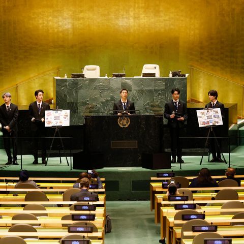 K-Pop-Band "BTS" bei UN-Generalversammlung