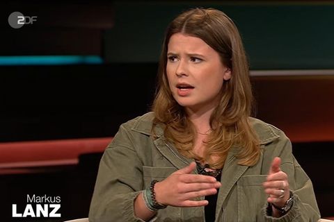 Luisa Neubauer bei Markus Lanz