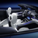 Der Innenraum des Mercedes AMG SL 2022 (R 232)