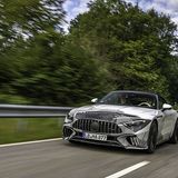 Das Fahrwerk des Mercedes AMG SL 2022 (R 232) ist sportlich aber nicht zu straff