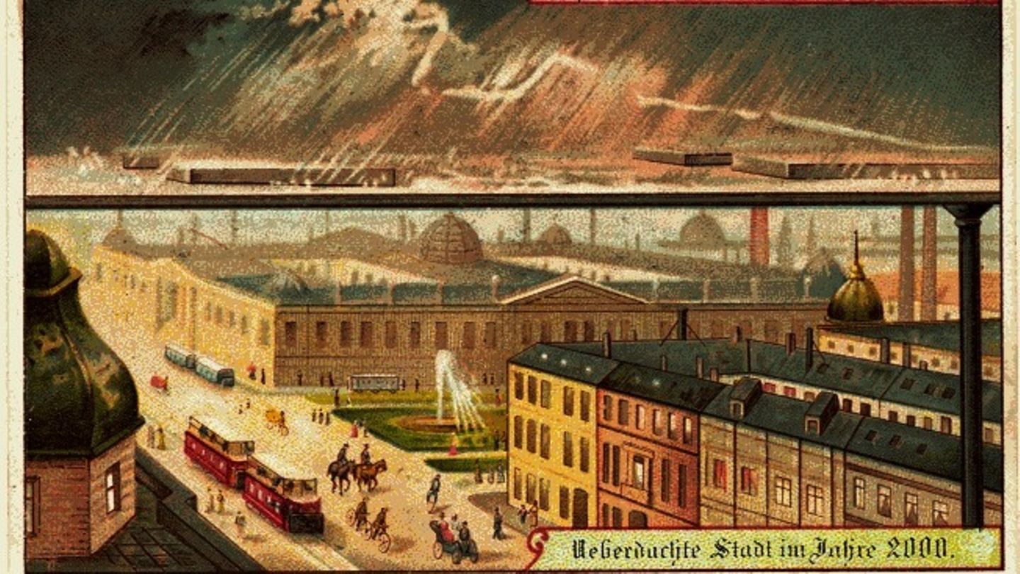 Eine überdachte Stadt