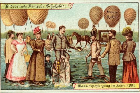 Menschen treffen sich auf dem Wasser