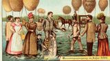 Menschen treffen sich auf dem Wasser