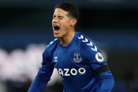 James Rodriguez Everton 2020-21