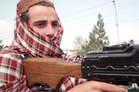Ein Taliban-Kämpfer in Afghanistan