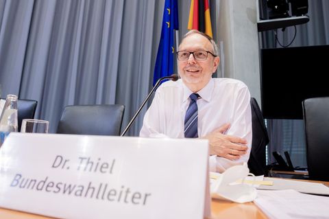 Seiner Behörde galt der Angriff: Bundeswahlleiter Georg Thiel