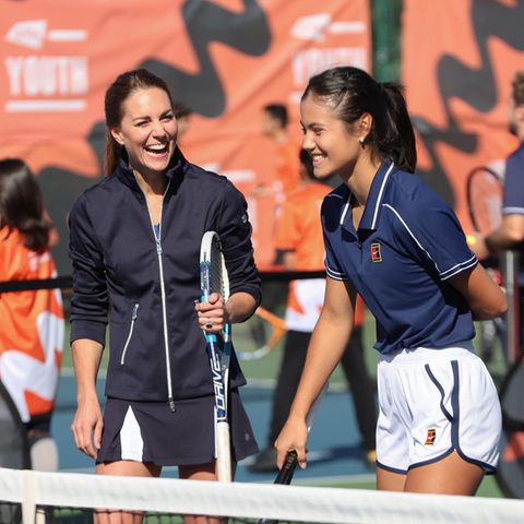 Herzogin Kate und Emma Raducanu
