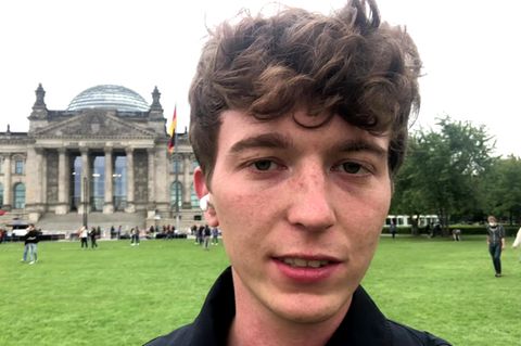 Mann bedrängt Greta Thunberg und Luisa Neubauer: stern-Reporter über unschöne Szene beim Klimastreik