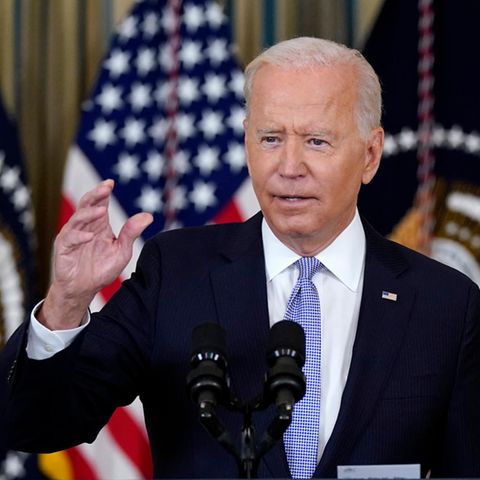 US-Präsident Joe Biden bezeichnete den Einsatz von berittenen Grenzbeamten gegen Migranten aus Haiti als "skandalös"