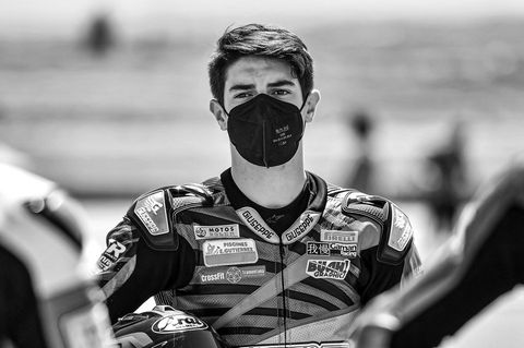 Der 15-jährige Dean Berta Vinales
