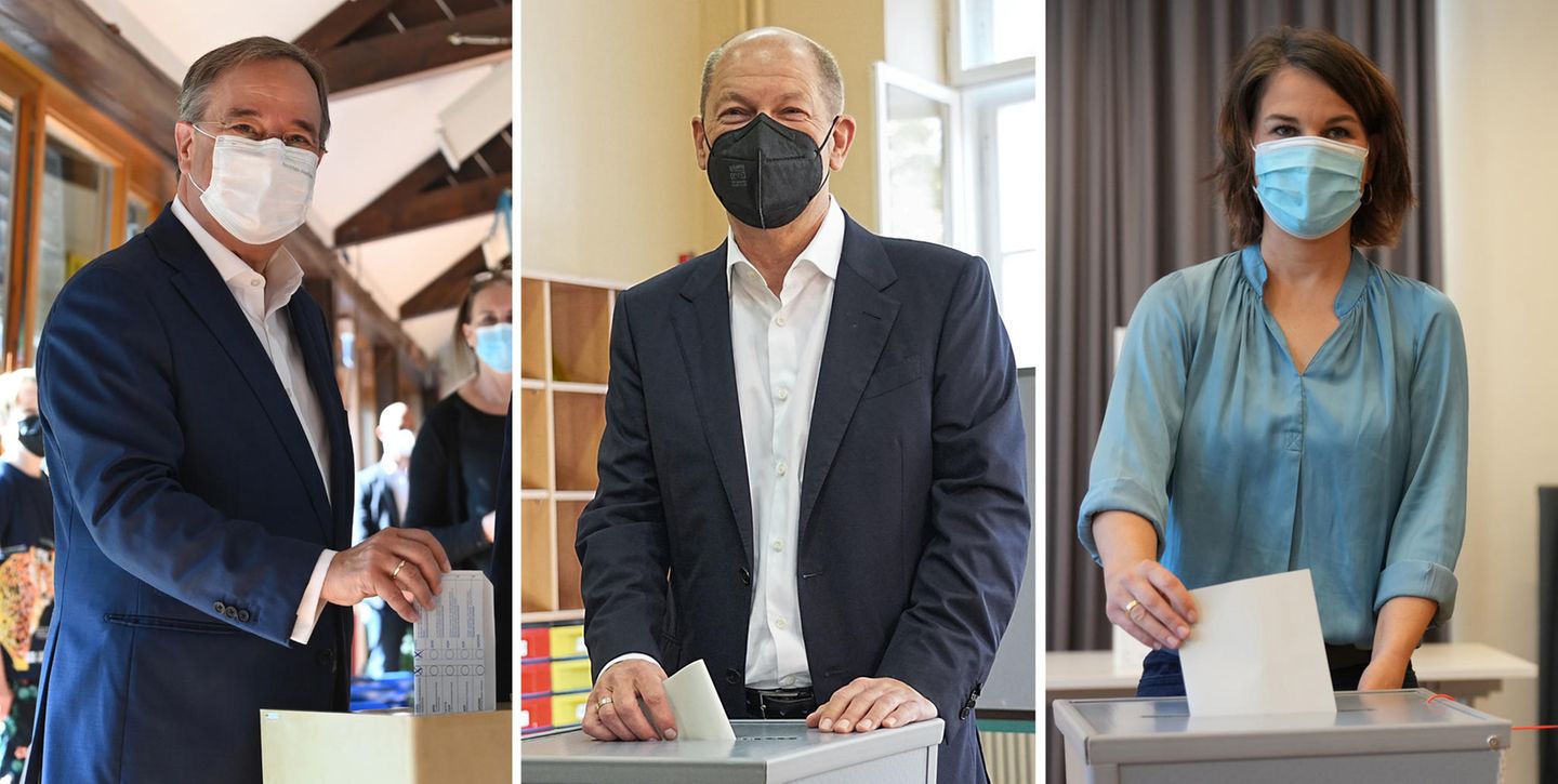 Dreimal Wahl der Kanzlerkandidaten