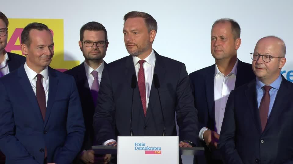 Video: Lindner sieht politische Mitte gestärkt
