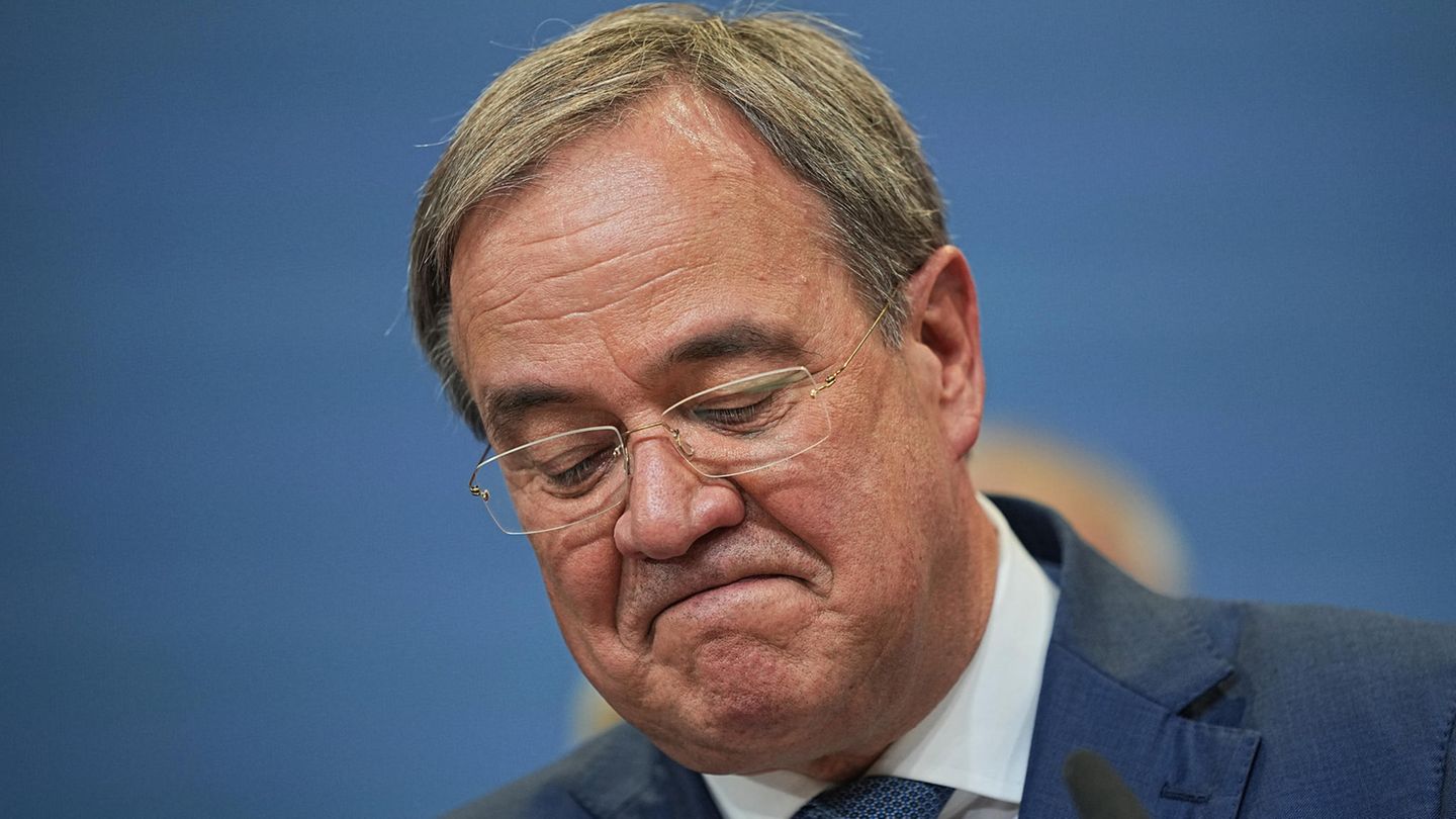 Armin Laschet manages a rhetorical coup – despite the poor result