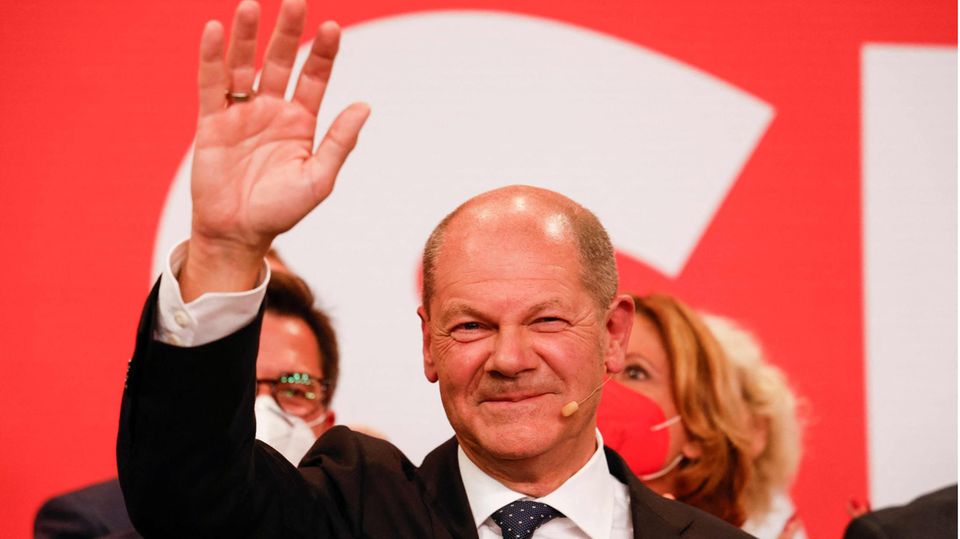Bundestagswahl Olaf Scholz SPD SPD stärkste Kraft – "Viele wollen, dass der nächste Kanzler Olaf Scholz heißt"
