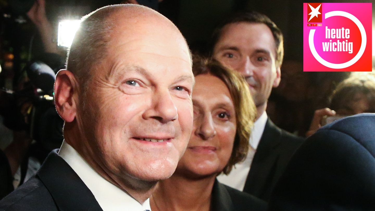 Wahlsieger Olaf Scholz (SPD)