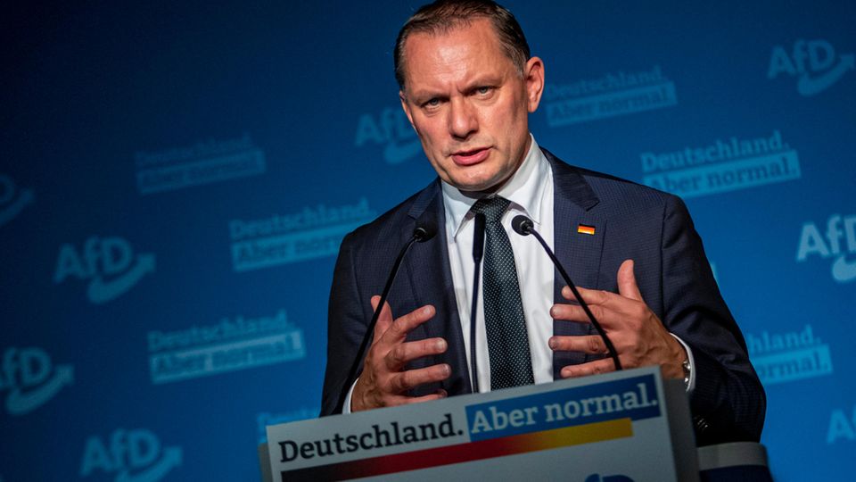 AfD-Spitzenkandidat Tino Chrupalla zur Bundestagswahl 2021