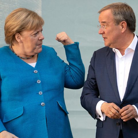 Angela Merkel geht im Gegensatz zu Armin Laschet als Gewinnerin aus der Wahl hervor