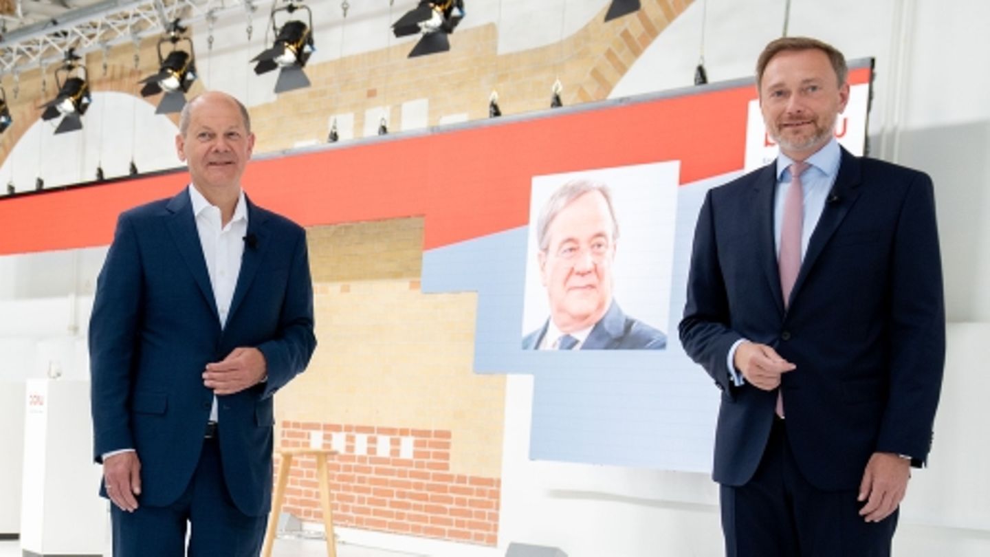 Baerbock Scholz Laschet Lindner