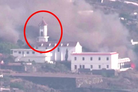 La Palma: Lavastrom zerstört Kirchturm – und nähert sich der Küste