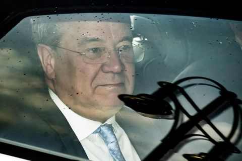 Armin Laschet auf dem Weg zur Vorstandssitzung der CDU am Montagmorgen im Konrad-Adenauer-Haus