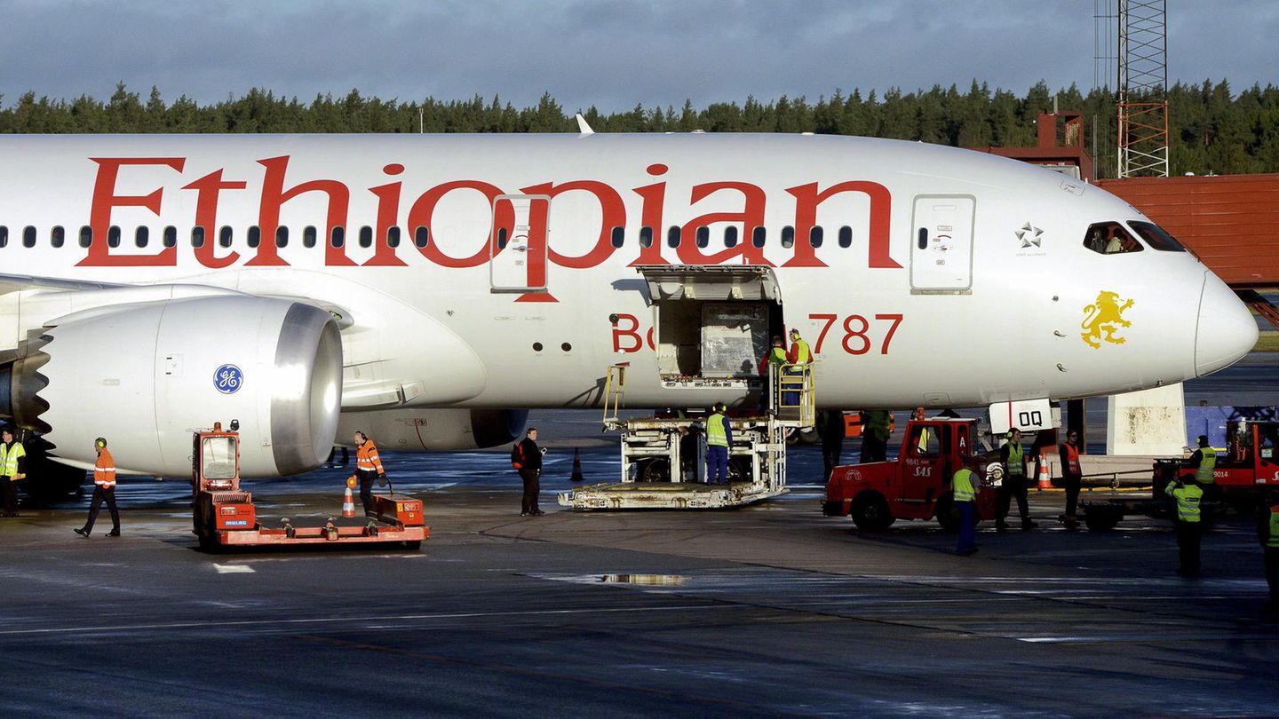 Boeing 787 von Ethiopian