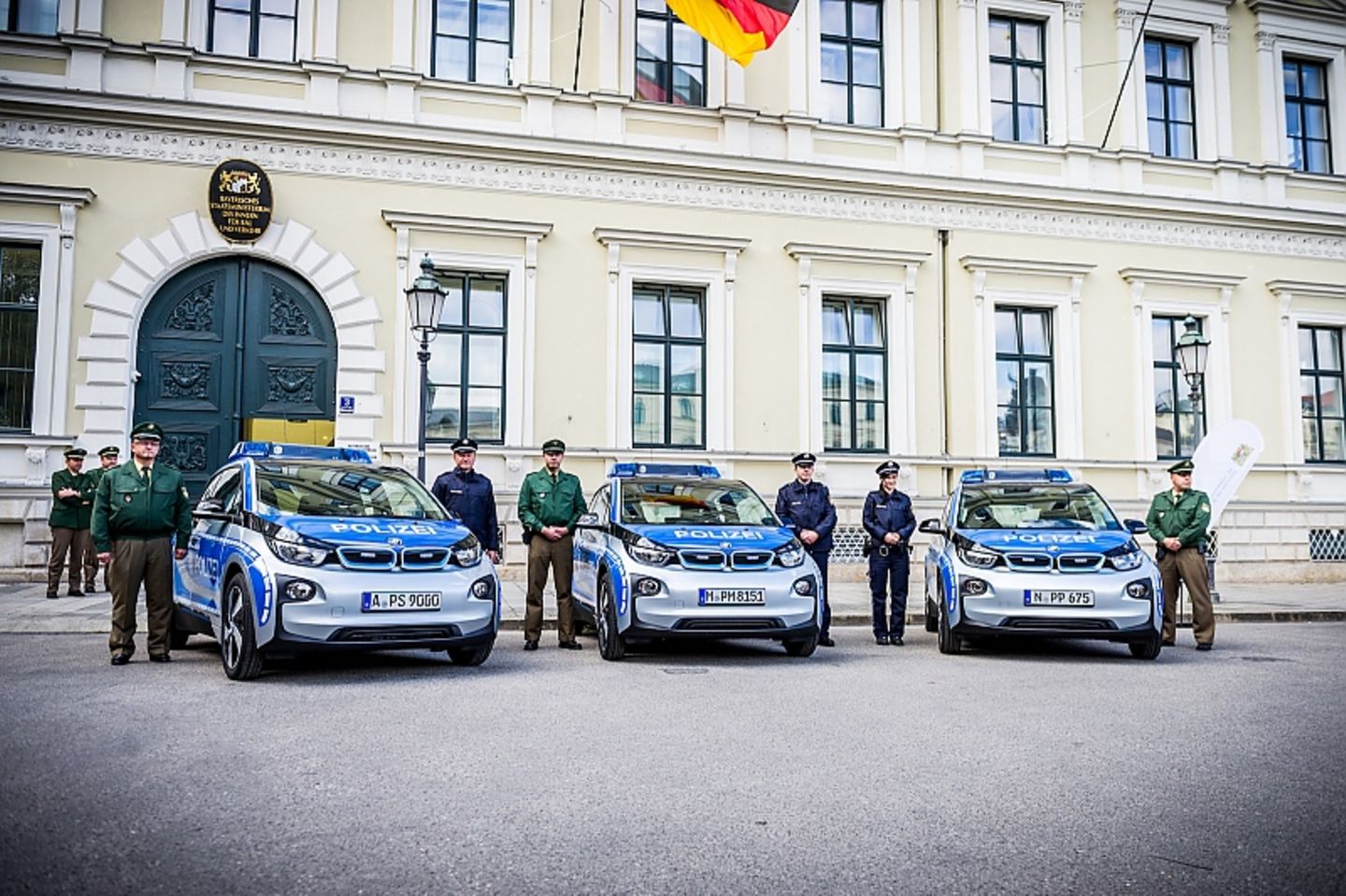 BMW i3 Polizei München