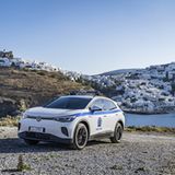 VW ID.4 Polizei Insel Astypalea