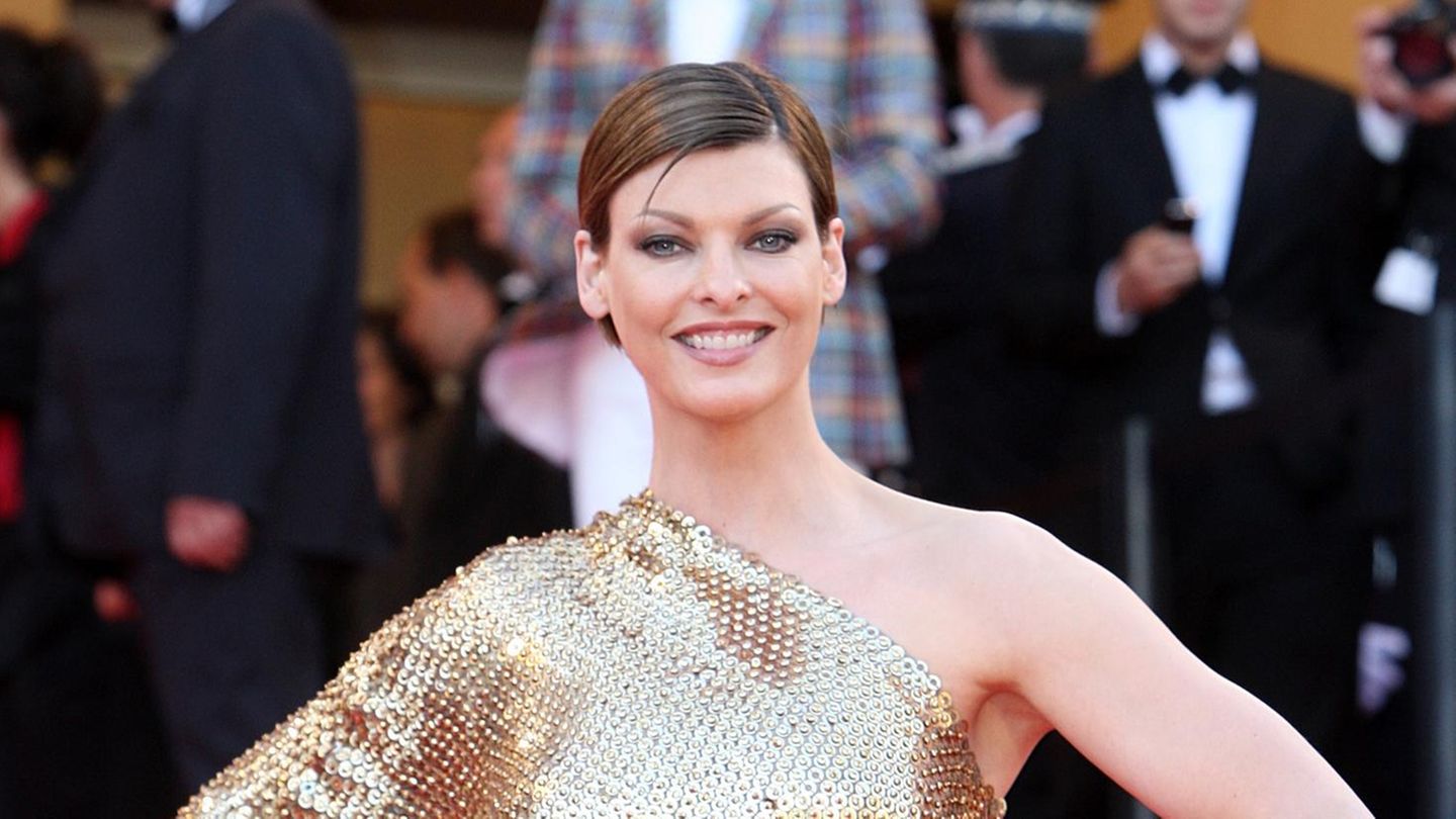 Linda Evangelista im Mai 2008 