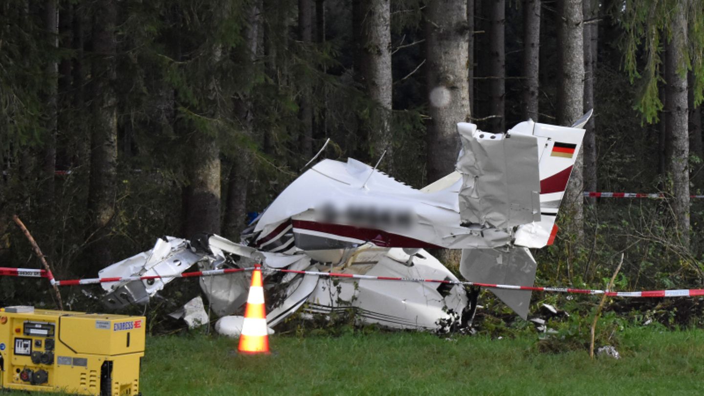 Bayern Kleinflugzeug Absturz