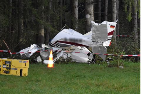 Bayern Kleinflugzeug Absturz