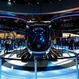 The Bell Nexus hybrid electric air taxi