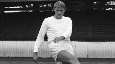Roger Hunt wenige Tage vor Beginn der Weltmeisterschaft 1966, die er mit Englands Nationalteam gewann