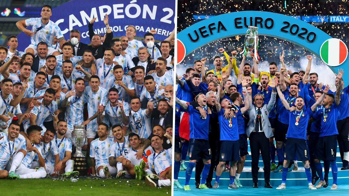 Argentinien vs. Italien: CONMEBOL und UEFA kündigen Gigantenduelle zwischen Copa-Sieger und Europameister an