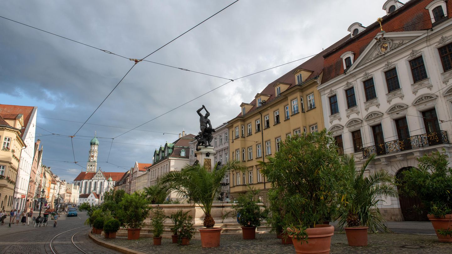Augsburg Innenstadt.