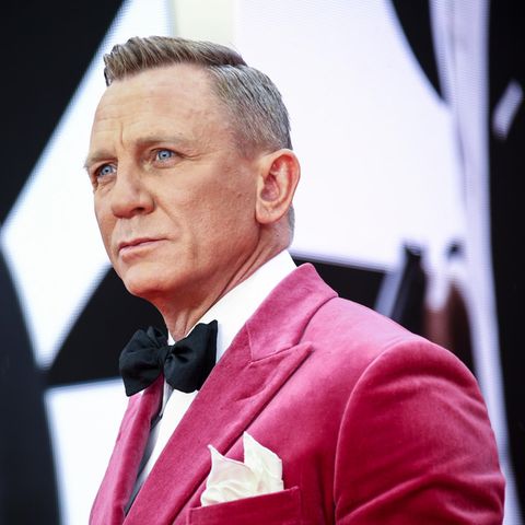 Hauptdarsteller Daniel Craig auf dem Weg zur "James Bond"-Premiere in London.