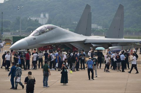 13. internationalen Luft- und Raumfahrtausstellung in China